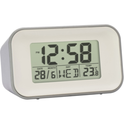 Acctim Alta Owl Grey Reflection Digital Alarm Clock - Size: 4.7 x 10 x 5.8cm - Wilko - thumbnail 6