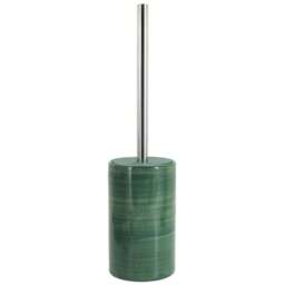Ceramic Glaze Toilet Brush Holder - Green - Wilko - thumbnail 1