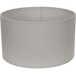 ValueLights Reni Grey Fabric Medium Drum Shade - Size: 35 x 20 x 35cm - Wilko - thumbnail 1