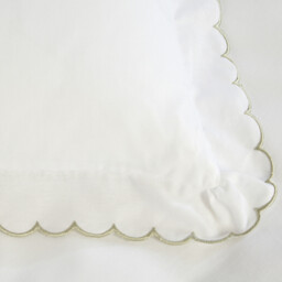 Scallop Edge Duvet Set Green Superking - Size: Super King - Wilko - thumbnail 3