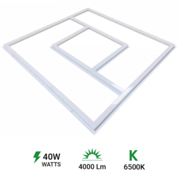 ENER-J 40W 6500K Cool White LED Panel Light 600 x 600mm 4 Pack - Size: 62 x 3 x 62.5cm - Wilko - thumbnail 7