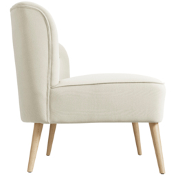 Beau 2 Seater Sand Blonde Wood Sofa - Cream - LPD Home - Wilko - thumbnail 5
