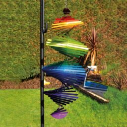 St Helens Rainbow Wind Spinner - Size: 195x143x75cm - Multi - Wilko - thumbnail 3