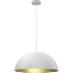 Milagro Beta White Pendant Lamp 230V - Size: 45 x 45 x 90cm - Wilko