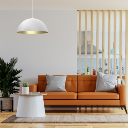 Milagro Beta White Pendant Lamp 230V - Size: 45 x 45 x 90cm - Wilko - thumbnail 7