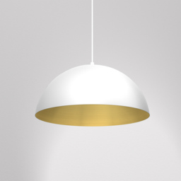 Milagro Beta White Pendant Lamp 230V - Size: 45 x 45 x 90cm - Wilko - thumbnail 4