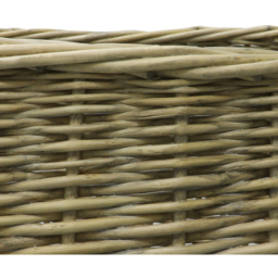 JVL Willow Antique Wash Log Basket - Size: 44 x 44 x 44cm - Multi - JVL Homewares - Wilko - thumbnail 7