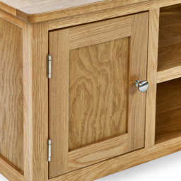 Julian Bowen Mallory Widescreen TV Unit - Size: 40 x 127 x 50cm - Wood - Wilko - thumbnail 6