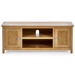 Julian Bowen Mallory Widescreen TV Unit - Size: 40 x 127 x 50cm - Wood - Wilko - thumbnail 4