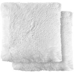 Serene Teddy White Cushion Cover 43 x 43cm - Wilko