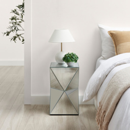 Furniturebox Georgia Silver Side Table - Size: 30.5 x 30.5 x 51.5cm - Wilko - thumbnail 6