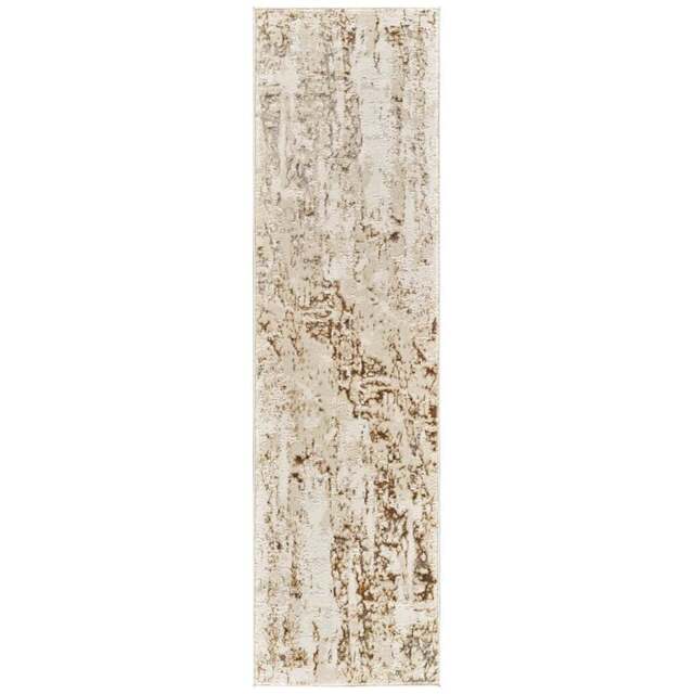 Desire Rugs Styrus Beige Abstract Rug 60 x 220cm - Wilko - image 1