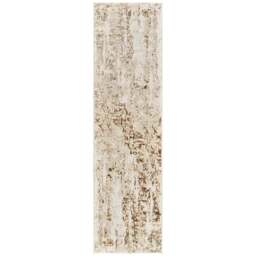 Desire Rugs Styrus Beige Abstract Rug 60 x 220cm - Wilko