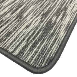 Broken Stripe Washable Runner - Grey - Wilko - thumbnail 6