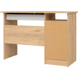 Florence Function Plus 4 Drawer Desk Jackson Hickory Oak - Size: 48 x 109 x 75cm - Brown - Furniture to Go - Wilko - thumbnail 5