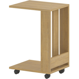 Decortie Edi Oak C Sofa Table - Size: 60.0  x 37.0  x 45.0 cm - Cream - Wilko - thumbnail 3