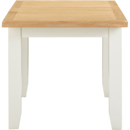 Seconique Windsor 8 Seater 120-150cm Extending Dining Table Ivory and Oak - Ivory/Oak - Wilko - thumbnail 6