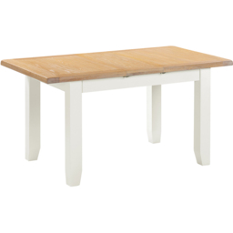 Seconique Windsor 8 Seater 120-150cm Extending Dining Table Ivory and Oak - Ivory/Oak - Wilko - thumbnail 3