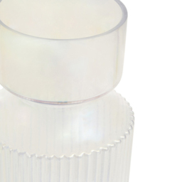 Premier Housewares Breamo Vase Large - Size: 11 x 11 x 32cm - Clear - Wilko - thumbnail 4