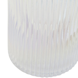 Premier Housewares Breamo Vase Large - Size: 11 x 11 x 32cm - Clear - Wilko - thumbnail 5