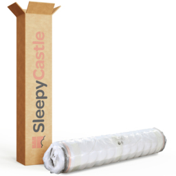GFW SleepyCastle King Size Pocket Sprung Mattress - White - Wilko - thumbnail 4