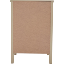 Monti Single Door Single Drawer Clay Bedside Table - Cream - Wilko - thumbnail 5