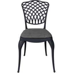 Charles Bentley Cast Aluminium 2 Seater Bistro Set Grey - Wilko - thumbnail 5