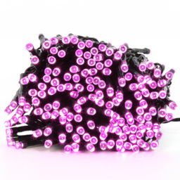The Christmas Workshop 300 Pink LED String Light - Wilko - thumbnail 3