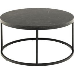 Florence Spiro Black Marble Melamine Coffee Table - Furniture To Go - Wilko - thumbnail 4