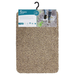 JVL Tanami Beige Barrier Doormat and Runner Set of 2 - Size: 50 x 75cm - Cream - JVL Homewares - Wilko - thumbnail 7