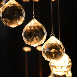 Portland Spiral Crystal Chandelier - Size: 30 x 30 x 120cm - Silver - Wilko - thumbnail 4