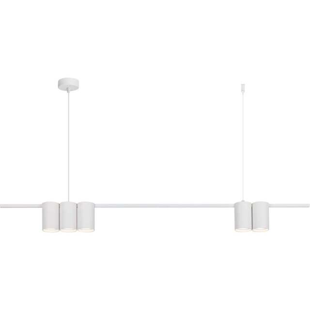 Milagro Genesis White Strip 5 LED Pendant Light - Size: 18 x 10 x 6cm - Wilko - image 1