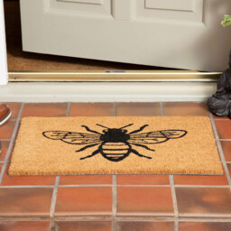 Esselle Home Astley Natural Coir Doormat 40 x 60cm - Brown - Wilko - thumbnail 3
