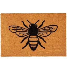 Esselle Home Astley Natural Coir Doormat 40 x 60cm - Brown - Wilko