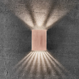 Nordlux Fold 10 Copper Wall Light - Size: 14.9 x 10.6 x 14.9cm - Orange - Wilko - thumbnail 3