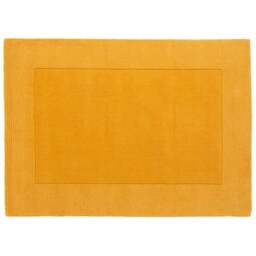 Esselle Home Esme Ochre Wool Rug 80 x 150cm - Yellow - Wilko - thumbnail 1