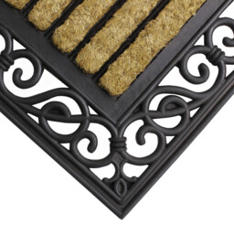 JVL Karina Rubber Tuffscrape Mat 45 x 75cm - JVL Homewares - Wilko - thumbnail 4