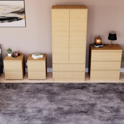 VIDA DESIGNS Denver Pine 4 Piece Bedroom Furniture Set - Wilko - thumbnail 6