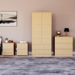 VIDA DESIGNS Denver Pine 4 Piece Bedroom Furniture Set - Wilko - thumbnail 3