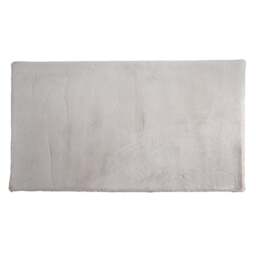 Luxe Natural Rabbit Faux Fur Rug - Wilko - thumbnail 1
