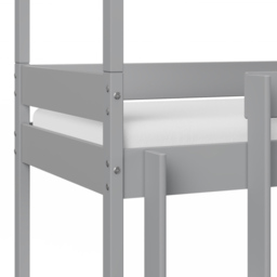 Home Detail Kennedy White Wooden Triple Bunk Bed - Size: Single - Grey - Wilko - thumbnail 6