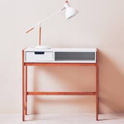 Premier Housewares Rostok Desk - Size: 90 x 45 x 75cm - Multi - Interiors by Premier - Wilko - thumbnail 1