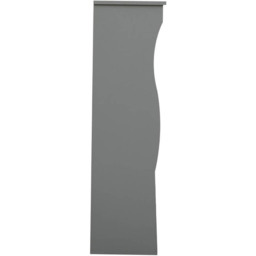Home Source Polar 3 Tier Grey Kitchen Wall Mounted Shelf - Size: 85 x 22 x 77cm - Wilko - thumbnail 4