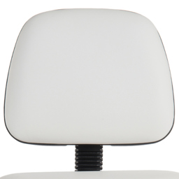 Teknik Office Ergo Blaster Faux Leather Desk Chair White - Size: 80 x 46 x 46cm - Wilko - thumbnail 4