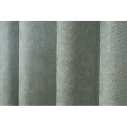 Divante Sage Alden Thermal Eyelet Curtains 183 x 168cm - Size: W 183 x D 168cm - Wilko - thumbnail 4