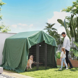 Outsunny 4 x 6m Green PE Waterproof Tarpaulin - Size: 0.1 x 600 x 400cm - Wilko - thumbnail 4