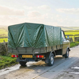 Outsunny 4 x 6m Green PE Waterproof Tarpaulin - Size: 0.1 x 600 x 400cm - Wilko - thumbnail 7