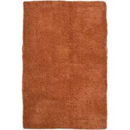 Homemaker Terracotta Snug Plain Shaggy Rug 160 x 230cm - Orange - Wilko - thumbnail 1