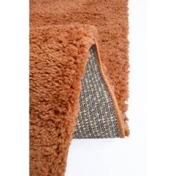 Homemaker Terracotta Snug Plain Shaggy Rug 160 x 230cm - Orange - Wilko - thumbnail 5