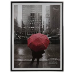 The Port. Co Gallery Black Fashion Box Photo Frame 32 x 24 inch - Size: A1 - Wilko